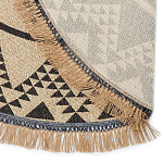 Ковер круглый из комбинированного состава Fantasy варинант исполнения - 4 | Loft Concept в Краснодаре