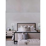 Настольная лампа с принтом на белом тканевом абажуре Roof Garden Lamp варинант исполнения - 6 | Loft Concept в Краснодаре