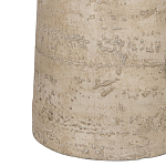 Столик приставной с круглой столешницей Textured Cream Table варинант исполнения - 4 | Loft Concept в Краснодаре