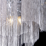 Люстра потолочная с металлическими цепочками Диаметр 99 см Atlantis Chain варинант исполнения - 5 | Loft Concept в Краснодаре