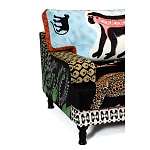 Большой Трехместный Диван с цветным принтом Qalakabusha Large Sofa варинант исполнения - 4 | Loft Concept в Краснодаре