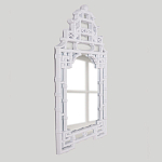 Зеркало в традиционном китайском стиле White Pagoda варинант исполнения - 1 | Loft Concept в Краснодаре