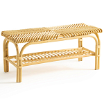 Скамья из ротанга Saveria Rattan Bench варинант исполнения - 1 | Loft Concept в Краснодаре