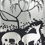 Обои ручная роспись в стиле Арт-деко Rateau Original colourway on Electrum gilded paper варинант исполнения - 2 | Loft Concept в Краснодаре