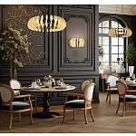 Люстра круглая с фактурными элементами в виде ракушек Inspired Sea варинант исполнения - 6 | Loft Concept в Краснодаре