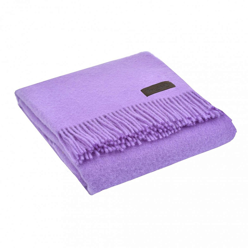 Плед DALIA 3827 Marzotto Violet Dusk ( фиолетовый сумрак ) в Краснодаре | Loft Concept 