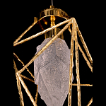 Подвесной светильник с плафоном в виде камня Embodiment варинант исполнения - 5 | Loft Concept в Краснодаре