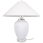 Настольная лампа керамическая с абажуром Valencia варинант исполнения - 2 | Loft Concept в Краснодаре