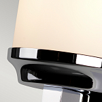 Бра для ванных комнат с белым цилиндрическим плафоном на прямоугольном основании цвета хром Feiss варинант исполнения - 6 | Loft Concept в Краснодаре