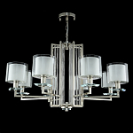 Люстра с 8-ю цилиндрическими плафонами из стекла Laurent варинант исполнения - 9 | Loft Concept в Краснодаре