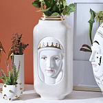 Ваза с золотисто-белыми фрагментами Faces of Imagination варинант исполнения - 4 | Loft Concept в Краснодаре