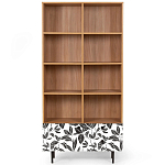 Широкий стеллаж с принтом Elise Rack варинант исполнения - 5 | Loft Concept в Краснодаре