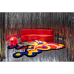 Дизайнерский ковер в виде бабочки Poltronova Tappeto Farfalla Rug варинант исполнения - 10 | Loft Concept в Краснодаре