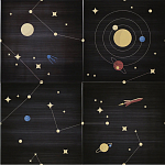 Плитка ассорти Космос варинант исполнения - 1 | Loft Concept в Краснодаре