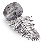 Статуэтка Metal Flowers античная платина варинант исполнения - 2 | Loft Concept в Краснодаре