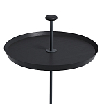 Pin журнальный столик чёрный из натурального дуба и бетона варинант исполнения - 1 | Loft Concept в Краснодаре