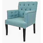 Кресло Addison Chic Armchair blue flax варинант исполнения - 3 | Loft Concept в Краснодаре