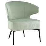 Современное мягкое кресло на металлических ножках Rakush Pistachio варинант исполнения - 1 | Loft Concept в Краснодаре