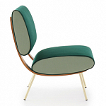 Дизайнерское кресло без подлокотников Gio Ponti ROUND D.154.5 Armchair варинант исполнения - 3 | Loft Concept в Краснодаре
