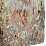 Современный Гобелен из шерсти в бежевых тонах Spring варинант исполнения - 2 | Loft Concept в Краснодаре