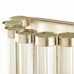 Бра настенное высокое из стеклянных трубочек Gladia варинант исполнения - 6 | Loft Concept в Краснодаре