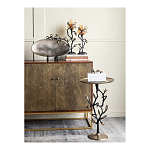 Столик приставной с основанием в виде гранатового дерева Pomegranate варинант исполнения - 2 | Loft Concept в Краснодаре