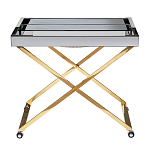 Стол сервировочный с зеркальной столешницей Splendid Serving Table варинант исполнения - 1 | Loft Concept в Краснодаре