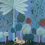 Мебельная ткань Oasis Blue Велюр  варинант исполнения - 1 | Loft Concept в Краснодаре