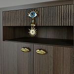 Комод Elsa Dreams Walnut Двухстворчатый  варинант исполнения - 6 | Loft Concept в Краснодаре