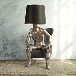 Лампа MALE MANNEQUIN LAMP с абажуром варинант исполнения - 3 | Loft Concept в Краснодаре