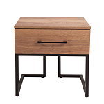 Тумба прикроватная с ящиком в стиле лофт Urban Style Space варинант исполнения - 3 | Loft Concept в Краснодаре