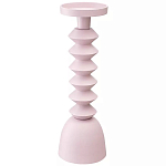 Подсвечник фигурный розовый Bright Accent 36 см варинант исполнения - 1 | Loft Concept в Краснодаре