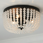 Потолочный светильник круглый с стеклянными бусинами Uniformity варинант исполнения - 2 | Loft Concept в Краснодаре