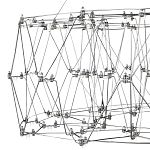 Люстра с тонкой металлической конструкцией цвета хром Quasar варинант исполнения - 4 | Loft Concept в Краснодаре