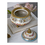 Шкатулка фарфоровая с цветочной росписью Eden Garden варинант исполнения - 6 | Loft Concept в Краснодаре