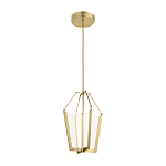  Подвесной светильник золотого цвета в форме фонаря Kichler варинант исполнения - 1 | Loft Concept в Краснодаре