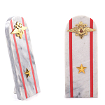 Сувенир Погон МВД из натурального камня мрамор Souvenir Epaulets варинант исполнения - 5 | Loft Concept в Краснодаре