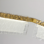 Светодиодная люстра с рельефным стеклом ICE GLASS 70 варинант исполнения - 5 | Loft Concept в Краснодаре