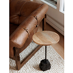 Двухместный диван Duncan винтажная коричневая кожа варинант исполнения - 7 | Loft Concept в Краснодаре