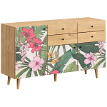 Буфет с принтом на дверцах Elise Cupboard варинант исполнения - 11 | Loft Concept в Краснодаре