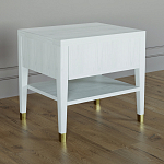 Прикроватная тумбочка с ящиком Elsa Dreams White варинант исполнения - 4 | Loft Concept в Краснодаре