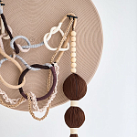 Круглое Дизайнерское Панно Дюна Round Panel Dune варинант исполнения - 1 | Loft Concept в Краснодаре