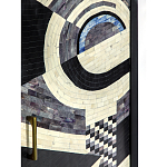 Буфет в гостиную с инкрустацией  Bone Inlay sideboard - 2 doors варинант исполнения - 4 | Loft Concept в Краснодаре