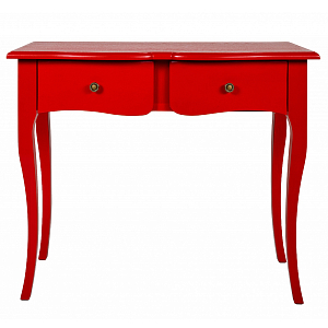 Консоль с выдвижными ящиками Colorfy Red