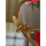 Ваза со стрекозой из фарфора с бронзовыми элементами Paradise Dragonfly варинант исполнения - 6 | Loft Concept в Краснодаре