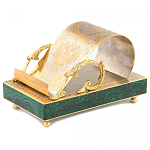 Подставка для телефона из натурального камня малахит Natural Stone Stand варинант исполнения - 2 | Loft Concept в Краснодаре