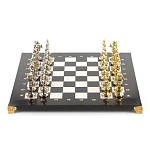 Шахматы Ренессанс с доской из натурального мрамора Decorative Thematic Chess варинант исполнения - 1 | Loft Concept в Краснодаре
