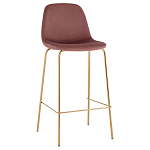 Барный стул на золотистых ножках VENDRAMIN Pink варинант исполнения - 1 | Loft Concept в Краснодаре