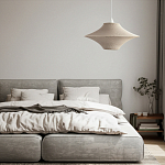 Подвесной вязаный бежевый светильник «Звезда Востока 01» варинант исполнения - 3 | Loft Concept в Краснодаре