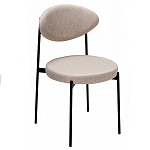 Стул металлический с мягкой спинкой и сиденьем Alfie Chair варинант исполнения - 4 | Loft Concept в Краснодаре